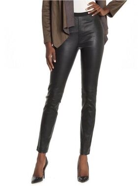 Bagatelle.City Genuine Leather Leggings Black Size XS Lambskin Skinny Pants NWT